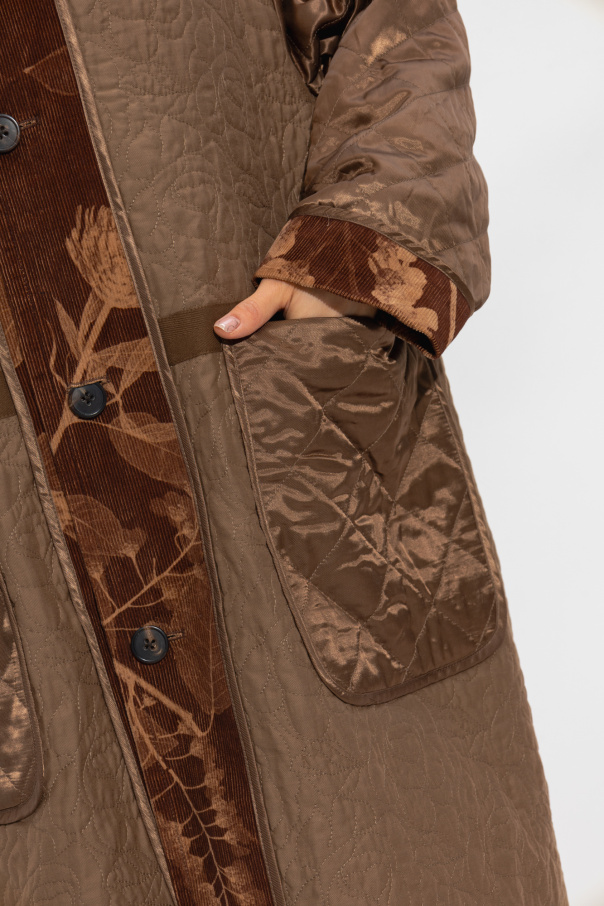 【Dries Van Noten】Reversible coat ❕ Dries Van Noten reversible layered coat — JAMES VELORIA